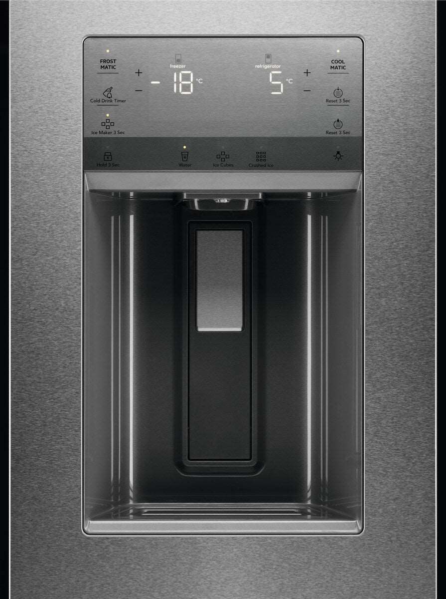 AEG RMB954E9VX Plumbed Stainless Steel American Fridge Freezer - Image 5