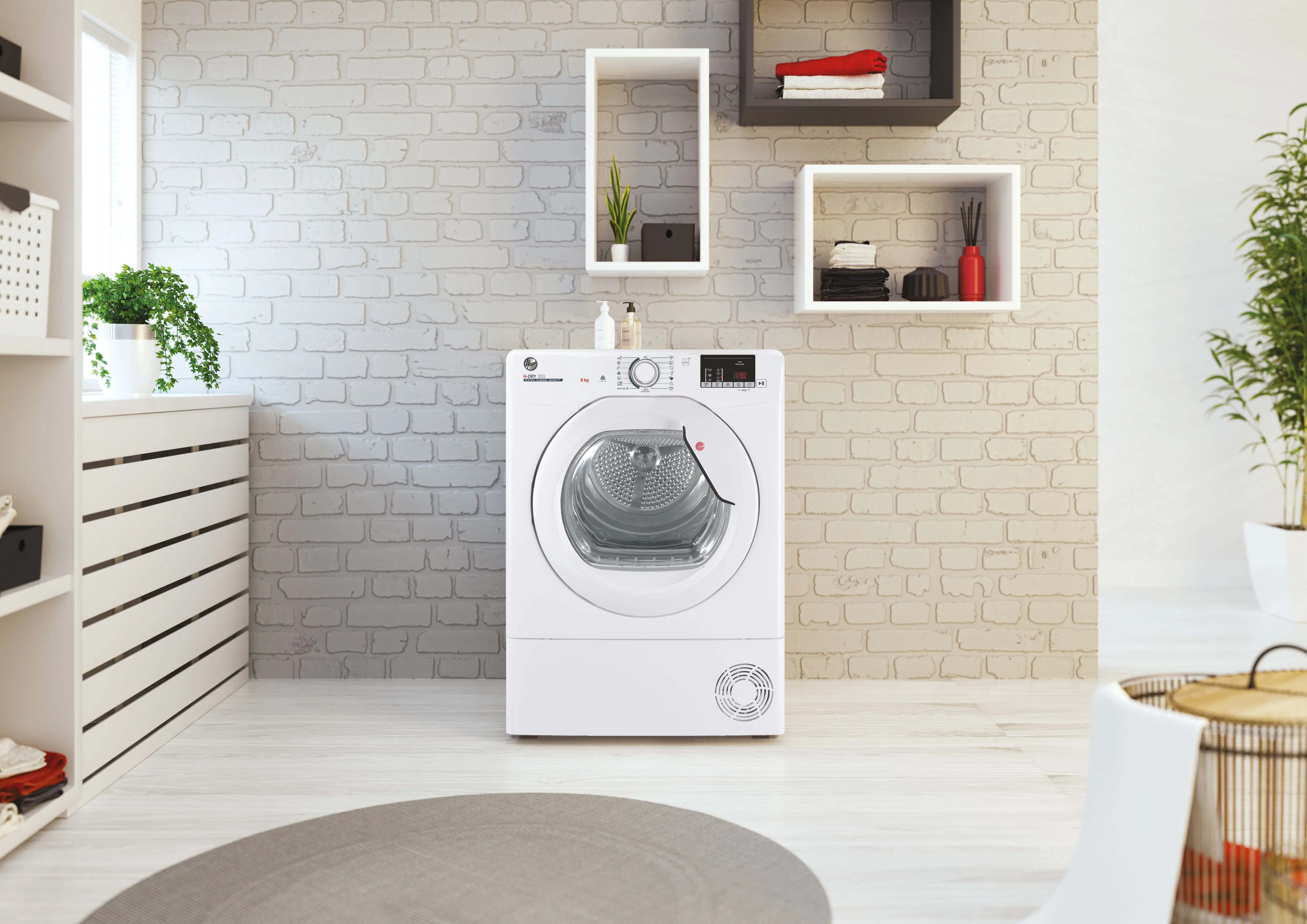 Hoover H-DRY 300 HLEC8DG 8kg Condenser Tumble Dryer - Image 5