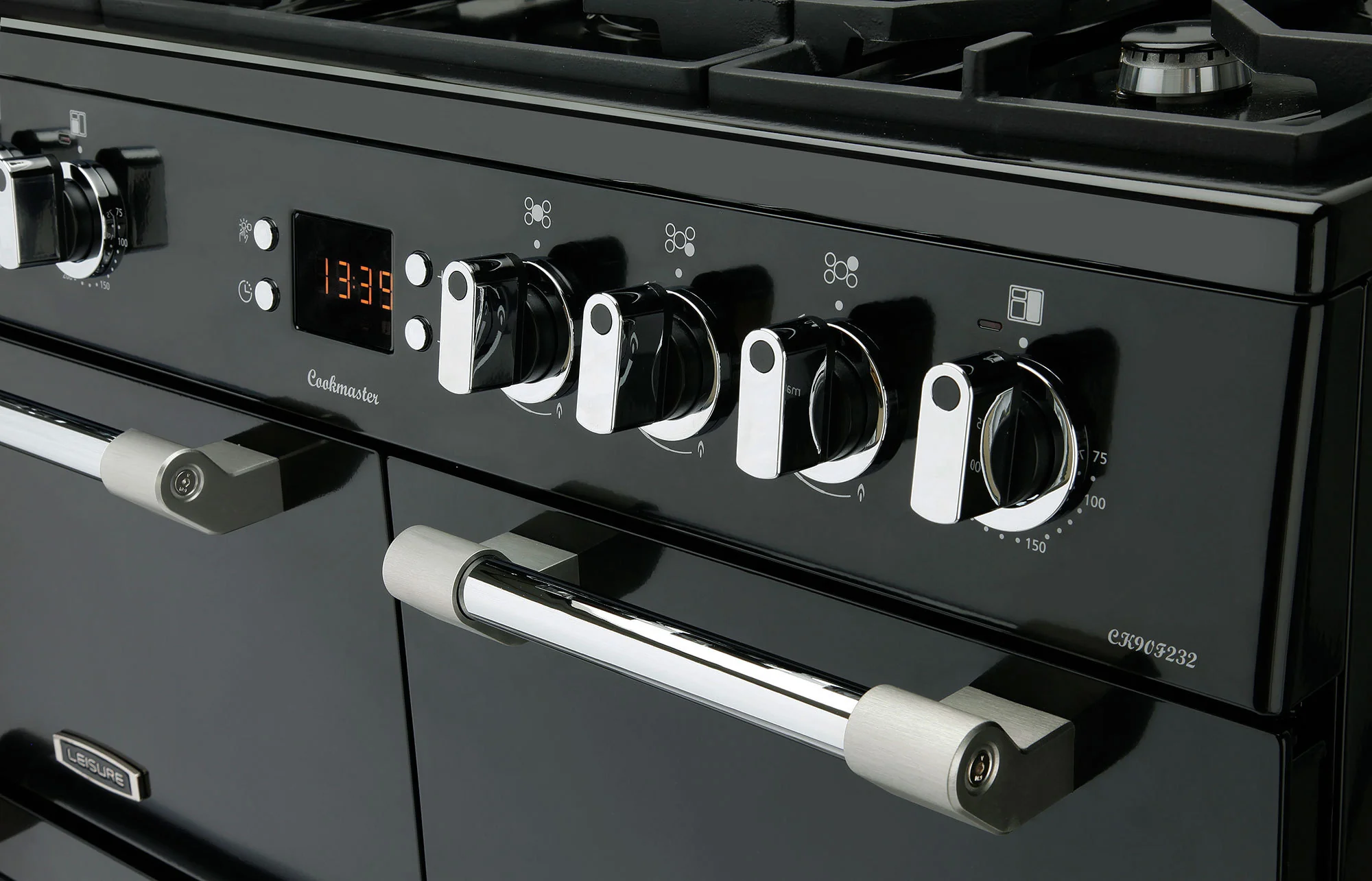 Leisure Cookmaster 90cm Dual Fuel Range Cooker Black CK90F232K - Image 3