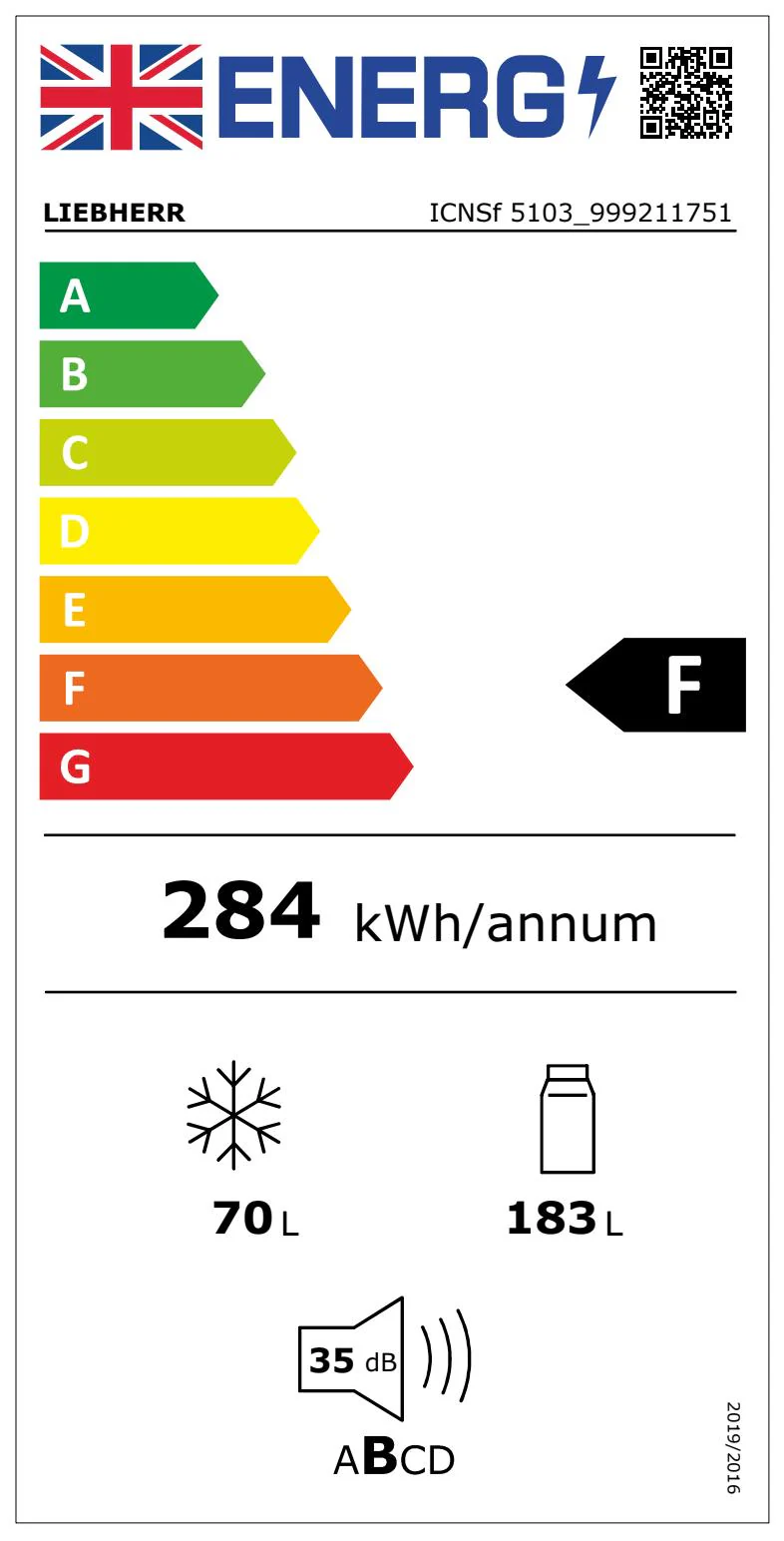 Liebherr ICSe5103 Integrated Fridge Freezer - Image 5